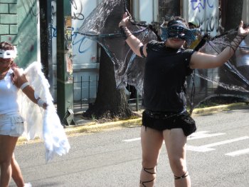 Guadalajara's Gay Pride Parade dark angel