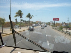 Dave Clingman and Andrew Wharton enter Mazatlan, Mexico